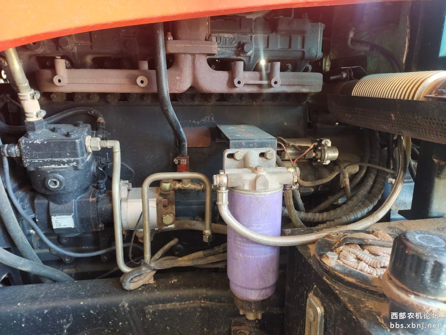 出售库存凯特迪尔1304拖拉机工作400个小时