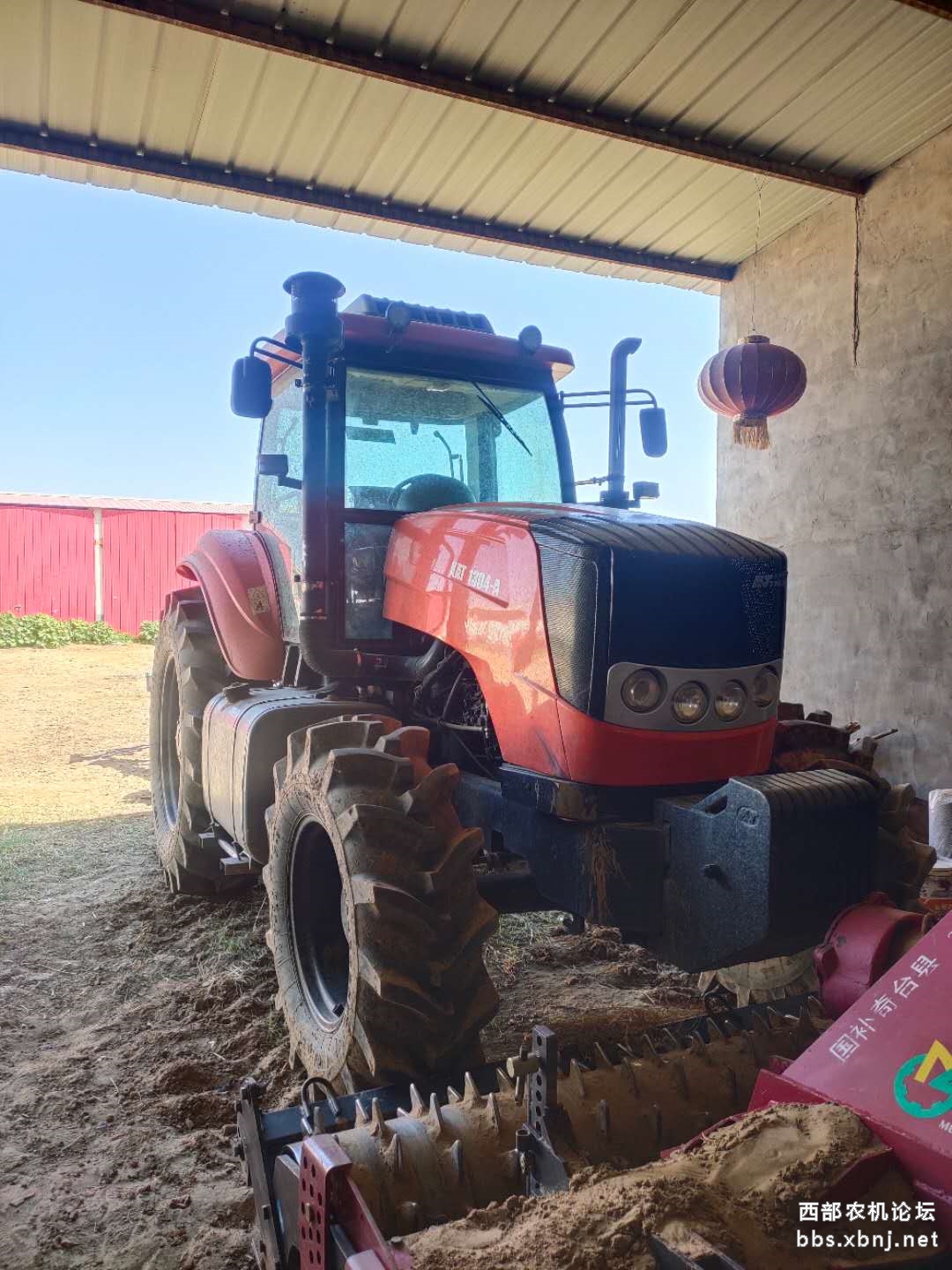 出售库存凯特迪尔1304拖拉机工作400个小时